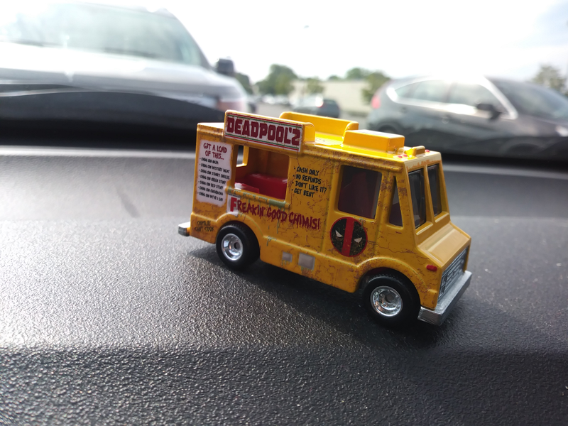 Illustration for article titled Deadpool Chimichanga truck